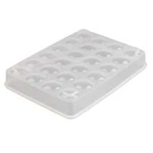 Conteneur beige pour la congélation rapide des aliments et organisateur de réfrigérateur : idéal pour l'élimination des déchets et le gaspillage alimentaire. - Multicolore - Voir 4