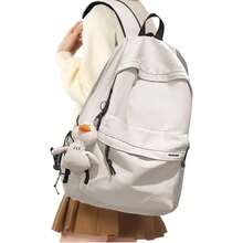 Mochila para portátil, Mochila para estudiantes, Mochila de viaje, Mochila - Verde militar - Ver 8