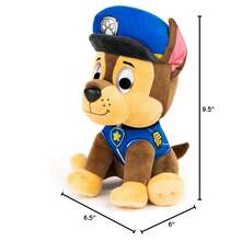 Spin Master GUND 汪汪队立大功 Chase 警官制服毛绒玩具，9 英寸，适合 3 岁及以上儿童 - CHASE(中號) - 查看 7
