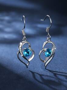 一对优雅花卉图案耳环，镶嵌闪亮立方氧化锆，简约精致，四季皆宜，是圣诞节、情人节、周年纪念日、生日、派对和日常佩戴的理想礼物，采用低致敏材质。 - 鋯石耳墜 - 查看 17