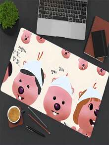 Large Non-Slip Rubber Cartoon Mouse Pad, Cute Character Design, Washable And Durable, Suitable For Office, Gaming, Home And School - Multicolor - View 3