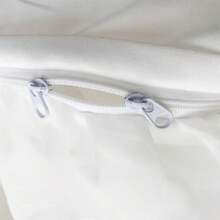 Lovely Bow Chic Duvet Cover Set - Ruffle Lace Polyester Comforter Cover - French Princess Style Bedding - 2 Piece Twin Duvet Cover With Zipper Close - No Comforter - White, Twin Size, Bedroom Decor - 黃色 - 查看 6