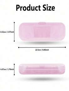Caja de almacenamiento portátil para cepillo de dientes eléctrico de viaje, caja de almacenamiento portátil para pasta de dientes, caja de almacenamiento simple, caja portátil para pasta de dientes, almacenamiento de cabezales de cepillo de dientes, adecuada para uso diario, viajes, campamentos, hogar, negocios, vuelta al colegio y otras ocasiones - Multicolor - Ver 8