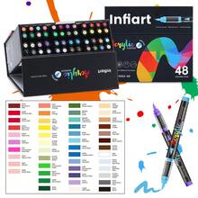 240 Colors Liquid Acrylic Paint Marker Pen Set - Professional Opaque Fast Drying Markers, Suitable For Canvas, Fabric, Stone, Ceramic, Wood And Glass, Artist Grade Craft Supplies, Comes With Premium Storage Case, Back To School Essential Gift For Boys/Girls - Sets - View 16