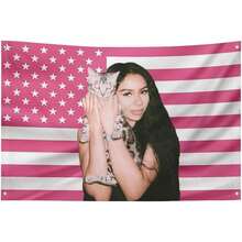 60in X 40in Interesting Mariah National Flag Wall Tapestry, 59 X 35. Inches,Poster Flag Gift For Room Decor,College Dorm, Bedroom,The Scientist Indoor And Outdoor, Funny Party Banner - 彩色 - 查看 7