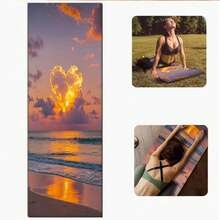 1pc Non-Slip Durable Squat Mat/Yoga Mat, Suitable For Home And Gym - Multicolor - View 14
