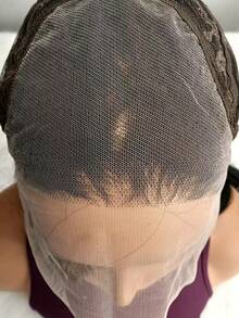 13x4 Lace Front Wig, Pre-Plucked, Synthetic Long Wavy Lace Front Wig, Black Wavy Wig, Natural Hairline, Suitable For Women, Suitable For Festivals, Christmas, Daily Parties And Other Occasions - Black - View 7