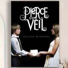 Framed  Pierce Of The Veil Poster Print Selfish Machines Album Poster Prints  Colors Wall Decor Poster Album Covers Rock Music Poster  Christmas,New Year For Living Room, Bedroom, Kitchen,Restroom Decoration - Framed(框架) - 查看 1