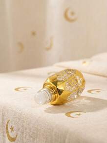 Cirelle 6ml 便携式奢华玻璃香水瓶，适用于包装精油、香水、眼霜、唇彩、旅行、节日、派对、生日、情人节礼物 - 金色 - 查看 4