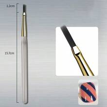 Fine Line Nail Art Pens, Precise Nail Art Liner Brushes, Nail Art Drawing Tools, Convenient Operation, Smooth And Durable Material, Nail Art DIY Tools - Baby Blue - View 3