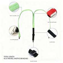 LED发光吊带，男女通用成人发光吊带裤，圣诞娱乐发光吊带，摄影道具，用途广泛 - 藍色 - 查看 4