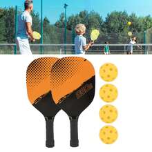 Peak Beach Wooden Beach Racket Set - 2 Rackets And 4 Balls. A Fun And Portable Sports Game For The Whole Family, Ideal For The Beach, Park, Garden And Travel.