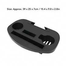 Multifunctional ABS Cup Holder Tray For Sun Lounger - Gravity-Adjustable Water Drink Holder For Patio And Garden