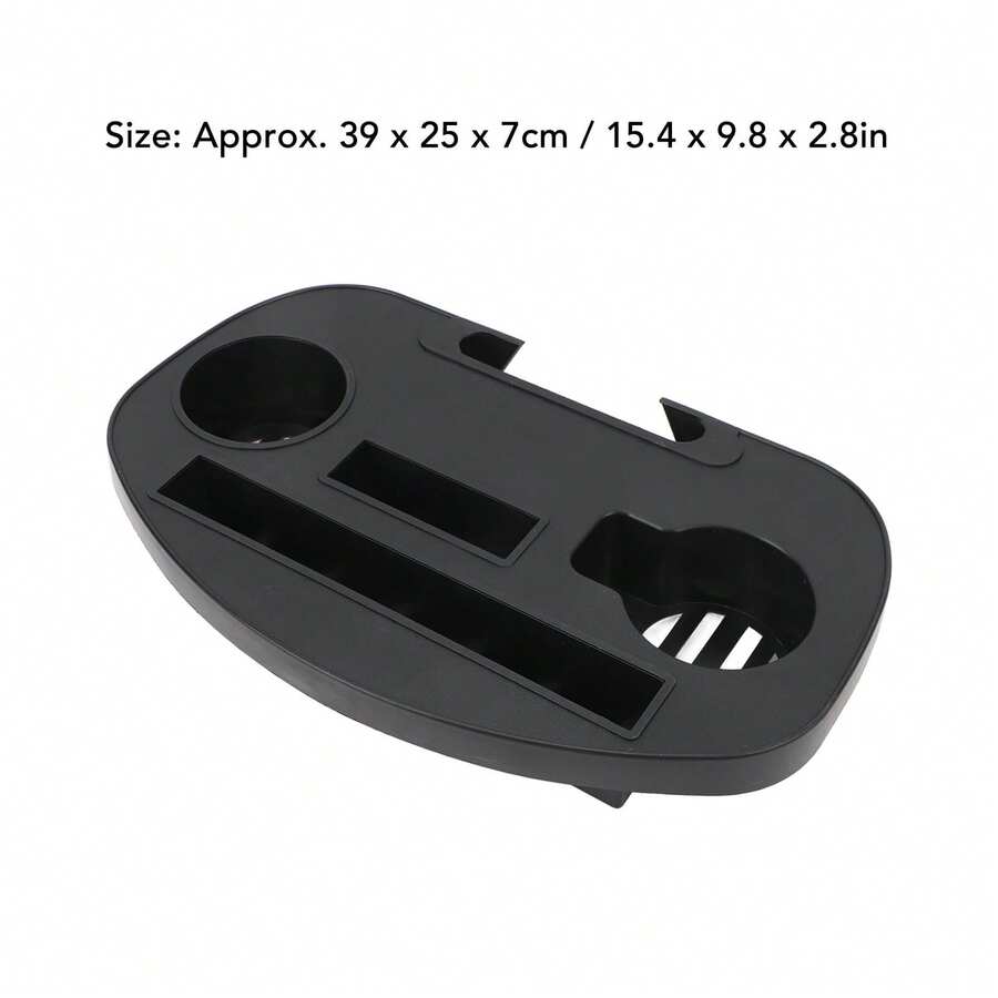 Multifunctional ABS Cup Holder Tray For Sun Lounger - Gravity-Adjustable Water Drink Holder For Patio And Garden