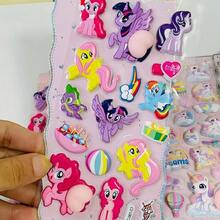 MY LITTLE PONY 1 miếng dán dễ thương, nhiều kiểu dáng để lựa chọn, tinh tế và đáng yêu, lý tưởng cho đồ dùng học tập, quà Giáng sinh và trang trí yêu nước | Được thiết kế tỉ mỉ, không cần nguồn điện, hoàn hảo cho quà tặng ngày lễ, quà sinh nhật, quà tặng tiệc tùng, quà Giáng sinh, Lễ Tạ ơn hoặc quà tốt nghiệp, tuyệt vời cho bạn bè - Nhiều màu - Xem 3