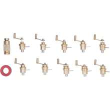 Mainspring Winder Set, Watch Mainspring Winder Repair Tools, Herramienta de Reparación de Relojes de Latón Kit de Reparación de Relojes de Pulsera Herramientas de Relojero DIY,37852591 - Multicolor - Ver 5