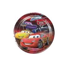 88pcs Car Themed Birthday Party Disposable Tableware Set - Plates, Cups, Napkins, Racing Flags - Multicolor - View 5