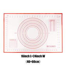 Silicone Baking Mat, Non-Stick Rolling Dough Mat With Measurements, Suitable For Making Pies, Pizza, Cookies, Fondant, Thick Non-Slip Silicone Pastry Mat - Multicolor - View 10