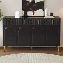 Storage Cabinets - Black - View 6
