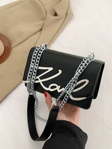 女士小手提包、经典单肩包、可爱手拿包和托特包 - 黑色 - 查看 9