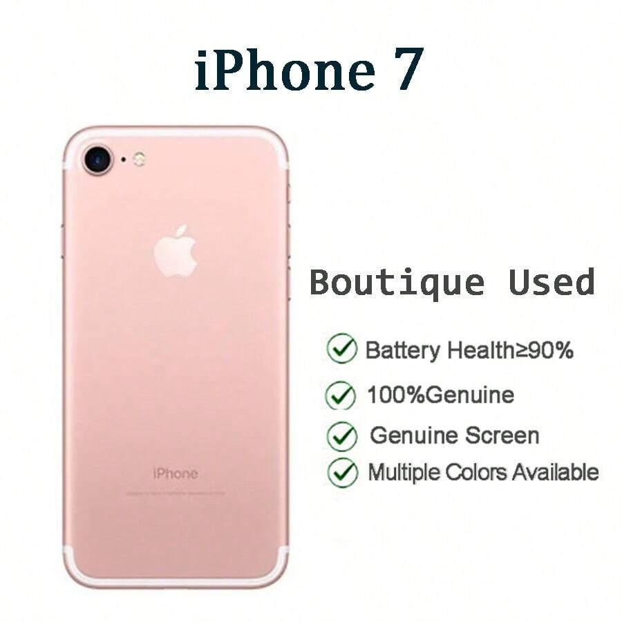 二手手機Apple iPhone 蘋果7 記憶體128GB 狀況良好 玫瑰金 - 玫瑰金 - 查看 1