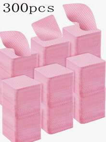 1000pcs/400pcs/200pcs Gel Nail Polish Remover Wipes, Nail Cleaning Pads, Makeup Tools Wholesale, Nail Art Supplies, Nail Tools, Suitable For Nail Extensions - Multicolor - View 17