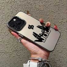 [Envío en 24h desde DE/FR/ES] [Envío local en 24 horas] Funda de teléfono del rapero Jul compatible con iPhone 16, 15, 14, 13, 12, 11 Pro Max, X, XR, XS Max, 8, 7 Plus con cubierta trasera mate anti-caídas. - Plateado - Ver 5