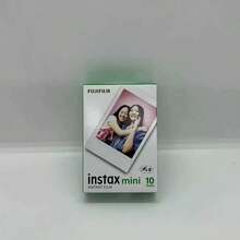 FujiFilm Mini Photo Paper (10 Sheets), Colored Border Design, Foil-Sealed For Moisture Protection, Stable Imaging At 5-40℃, True Color Reproduction, Compatible With Mini7s/8/9/11/12/25/90/Wide, Instant Shooting. - White - View 7