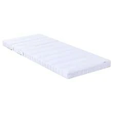 vidaXL Cuadro iluminado con matelas blanco 80 x 200 cm Bois de pin macizo - Blanco - Ver 5