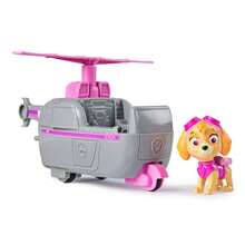 Spin Master Paw Patrol 汪汪队立大功 Skye 的直升机玩具车，附赠收藏人偶，儿童玩具，适合 3 岁及以上男孩女孩 - 天空島 - 查看 6