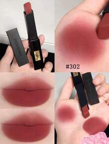 Yves Saint Laurent 1.2g/0.04oz Slim Travel Size Lipstick, Black Striped #302 - #302 - View 1