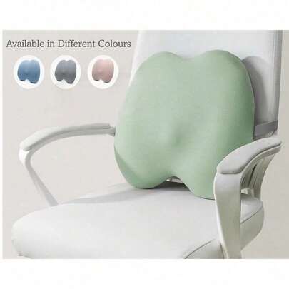 1PC Memory Foam Back Support Cushion / Lumbar Pad / Office Chair / Car Seat / Pillow