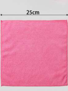 10条加厚厨房清洁布/抹布，多色，竹纤维材质，吸水性强，不掉毛，不油腻，9.8英寸 x 9.8英寸，仅限手洗，适用于厨房、浴室、家居清洁