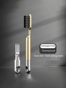 1pc Premium Steel Needle Air Cushion Comb, Fluffy High Crown Hairstyle Massage Air Cushion Comb For Women With Long Hair - Multicolor - View 10