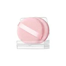 2Pcs Pink Powder Puff, 4.13Inch Body Powder Puff, For Body Powder Pink - 粉色 - 查看 1