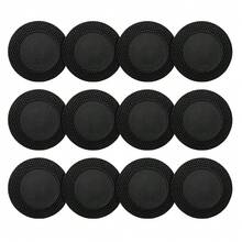 Silicone Bottom Protector For The Bottom Of Mugs And Other Containers With A Bottom Diameter Of 1.49\ 38 Mm, Multi-Use Non-Slip Mat(12pack - 黑色的 - 查看 2