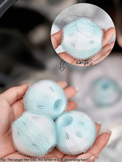 3 túi lọc máy giặt gia dụng, thấm hút tóc mạnh mẽ, chống xoắn, thay thế cho bóng sấy, lọc cặn bẩn nổi trong máy giặt, phụ kiện phòng giặt, cũng thích hợp cho cửa hàng giặt ủi.