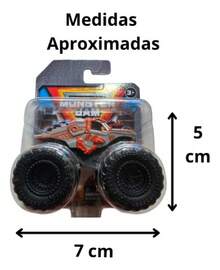 TendenciaMonster Jam Escala 1:72  Gris ThunderroarusCalidad premium - 1 - Ver 5