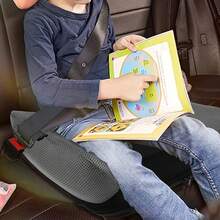 Inflatable Car Booster Seat Cushion Travel PVC For Kids Toddlers W/ Storage Bag - A - View 6