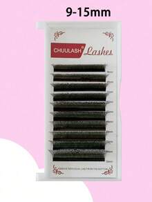 10盒装 CHUULASH YY/3D/4D/5D/6D/7D/8D/6D 真睫毛/睫毛嫁接/8D R/U-YY/3D 棕色/4D 棕色/5D 棕色 自然柔软睫毛嫁接 专业 C 卷 - C - 查看 87