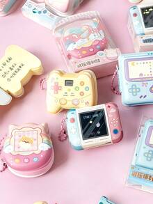 1 chiếc móc khóa hình sổ tay chơi game dễ thương, móc khóa giảm căng thẳng, mặt dây chuyền ghi nhớ màu hồng đáng yêu, đồ trang sức, phụ kiện túi xách, móc khóa xe hơi, dây đeo chìa khóa, giá đỡ chìa khóa, phụ kiện móc khóa, móc chìa khóa, quà tặng cho giáo viên, trường học, văn phòng, đồ gia dụng, quà tặng ngày lễ tình nhân, quà sinh nhật, quà tặng bạn bè, quà tặng ngày lễ, quà lưu niệm sự kiện, quà tặng tiệc tùng. - Nhiều màu - Xem 6