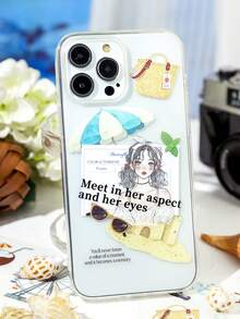 4pcs Time Scene Stickers, Suitable For Gifts, Office, Home, Marking, Labels, Classrooms, Entertainment Toys, Student Journals, Creative Retro Decoration Stickers - Multicolor - View 8