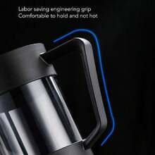 de Prensa Francesa con Filtro de Malla 120, Uso Multifuncional, Operación Manual Conveniente, Excelente Efecto de Filtración, Capacidad Moderada (600ml),37856254 - Verde Oscuro - Ver 6