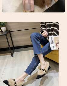 ¡Novedades de otoño e invierno!¡Novedades al aire libre!Calzado de estilo francés de hada - Rosa - Ver 10