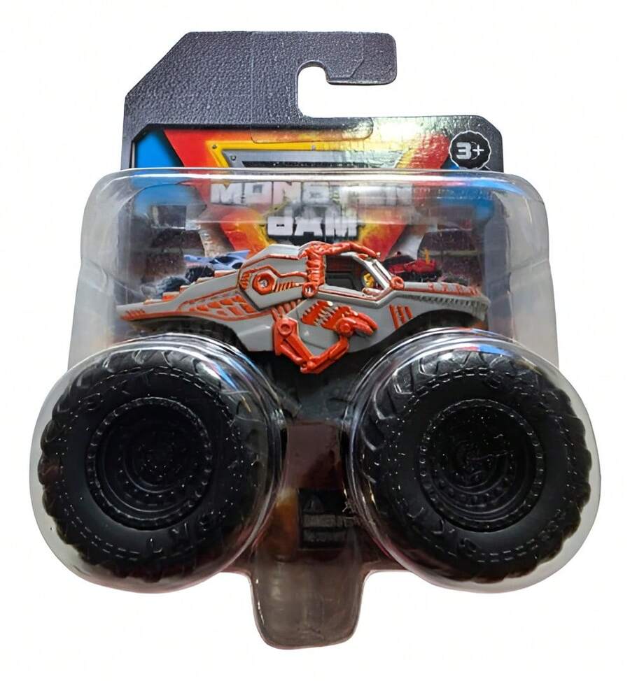TendenciaMonster Jam Escala 1:72  Gris ThunderroarusCalidad premium - 1 - Ver 1