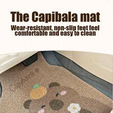 Carpeted Car Floor Mats, Durable & Dirt-Resistant Universal Cartoon Car Mats, Washable - Multicolor - View 3