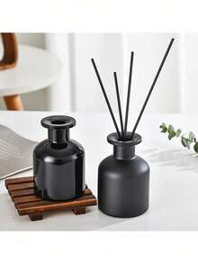 1/2/10 件 50 毫升空家用香薰瓶、可再填充、香薰罐、香薰储存容器、DIY 替换香薰配件、派对小礼品、无盖玻璃容器 - 彩色 - 查看 9