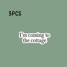 耐用“我要去小屋”乙烯基汽车贴纸 - 适用于保险杠、车窗、车门、工具箱，仅限贴纸 - 彩色 - 查看 9