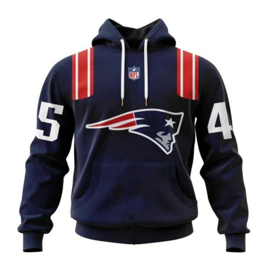 NE-W RNGLAN-D PATRIOT-S New England Football Team Patriotss Hoodie, Unisex Adults_1 - 彩色 - 查看 1