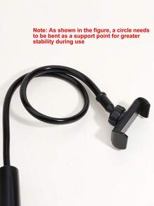 1 个灵活的夹式手机支架，31.5 英寸长臂懒散手机支架，360° 旋转床头手机支架，免提，稳定兼容 、Android 手机，生日、家人、朋友的礼物，360 度旋转，床上懒散支架 Nan 360° 旋转